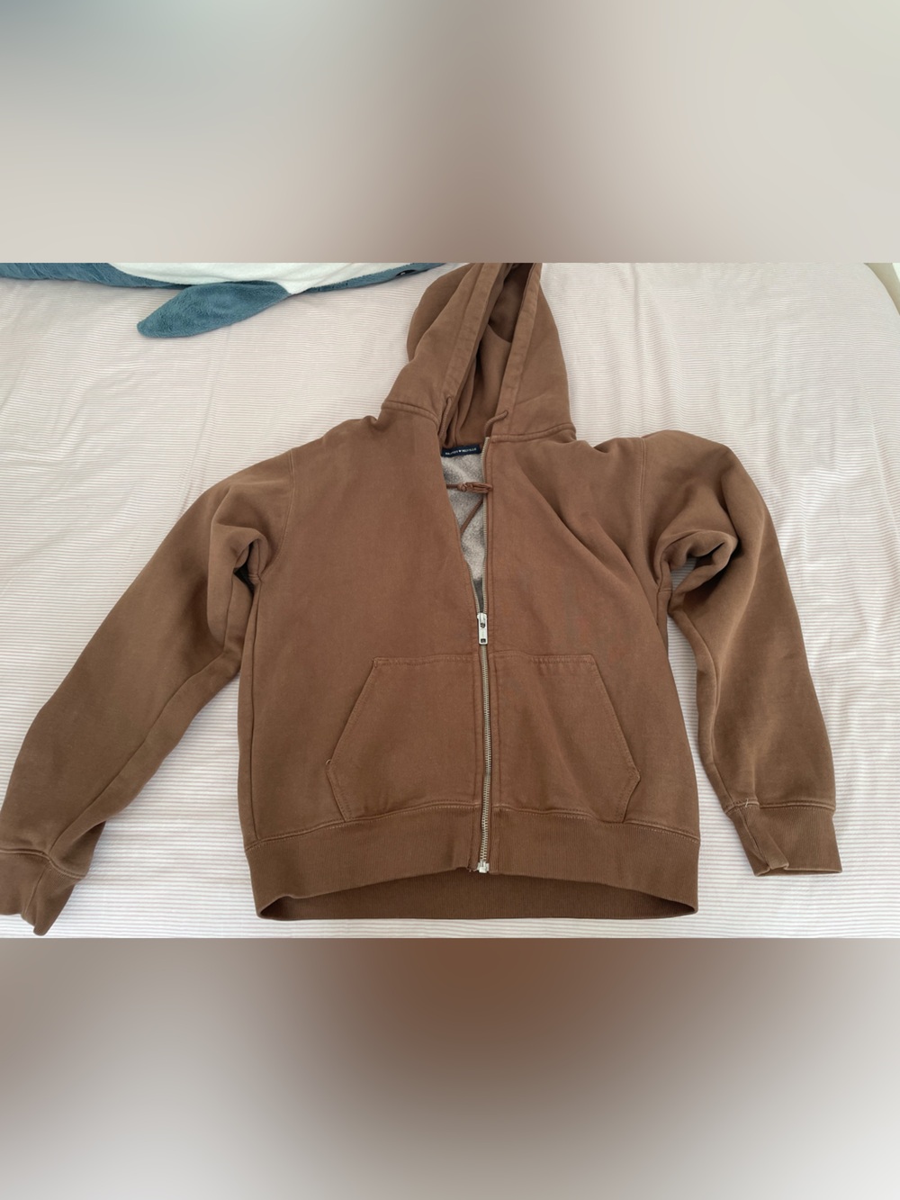 brandy melville brown hoodie